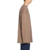 Tricou cu mâneci lungi și croi oversized „Khaki” 681046TNVL17761