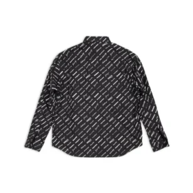 Tricou cu mâneci lungi și imprimeu Logomania pe toată suprafața „Negru” 662983TNLL11070
