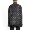 Tricou cu mâneci lungi și imprimeu Logomania pe toată suprafața „Negru” 662983TNLL11070