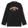 Tricou cu mâneci lungi Maison Balenciaga „Negru” 681046TLVJ11074