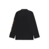 Tricou cu mâneci lungi Maison Balenciaga „Negru” 681046TLVJ11074