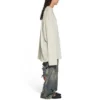 Tricou cu mâneci lungi Oversized „Off White” 739783TOVF49199