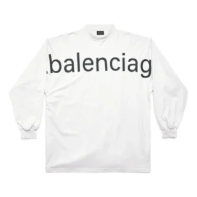 Tricou cu mâneci lungi Oversized „White” de la Bal.com 739027TOVO19081