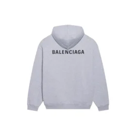Tricou cu mâneci lungi pentru bărbați Balenciaga FW21 cu imprimeu logo, gri 600583TIV841167