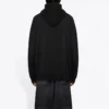 Tricou cu mâneci lungi pentru bărbați Balenciaga SS21 cu imprimeu alfabetic, negru 570811TJVL61070