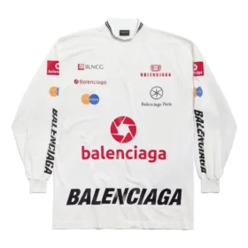 Tricou cu mâneci lungi Top League „Alb” 767879TPVE99000