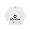 Tricou cu mâneci lungi Top League „Alb” 767879TPVE99000