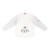 Tricou cu mâneci lungi „Upside Down” „Alb” 698155TMVC99000