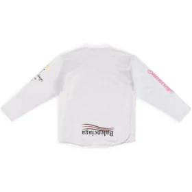 Tricou cu mâneci lungi „Upside Down” „Alb” 698155TMVC99000 Tricou cu mâneci lungi „Upside Down” „Alb” 698155TMVC99000
