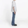 Tricou cu mâneci scurte Balenciaga Tech pentru bărbați, alb, 556133TDV209000