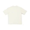 Tricou cu mâneci scurte și logo Scissor Crest „Cream” 612966TMVA29069