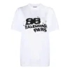 Tricou cu pictogramă BB Icon desenată manual, croială medie, „Alb” 612965TNVN49040