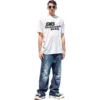 Tricou cu pictogramă BB Icon desenată manual, croială medie „Alb Negru” 612966TNVN49040