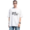 Tricou cu pictogramă BB Icon desenată manual, croială medie „Alb Negru” 612966TNVN49040