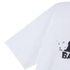 Tricou cu pictogramă BB Icon desenată manual, croială medie „Alb Negru” 612966TNVN49040
