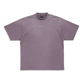 Tricou cu spate, croială medie „Purple Grey” 764235TPVK15500