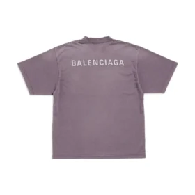 Tricou cu spate, croială medie „Purple Grey” 764235TPVK15500