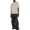 Tricou cu spate decupat, croială medie „Bej” 612966TOVJ89763