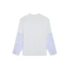 Tricou cu straturi și logo Slime „Grey” 671401TLVF11203