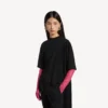 Tricou de antrenament pentru femei, negru