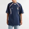 Tricou de fotbal Oversized „Albastru” 641664TJV054482