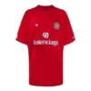 Tricou de fotbal oversized „Red White” 641666TJV056540