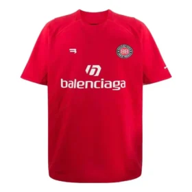 Tricou de fotbal Oversized „Roșu-Alb” 641658TJV516540