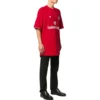Tricou de fotbal Oversized „Roșu-Alb” 641658TJV516540