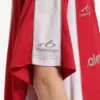 Tricou de fotbal pentru bărbați, oversized, de culoare roșie