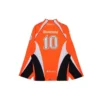 Tricou de hochei cu mâneci lungi și panouri „Orange” 657105TKV247074