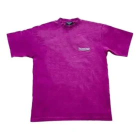 Tricou de Political Campaign, croială largă „Fucsia închisă” 641675TKVJ15282