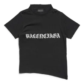 Tricou de tip gotic, strâmt „Black White” 788246TQVJ51569