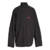 Tricou de trening cu fermoar 3B Sports Icon „Black Red” 720158TKO481000