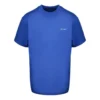 Tricou din bumbac cu imprimeu logo mic „Blue” 556150TBV438077