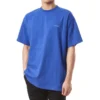 Tricou din bumbac cu imprimeu logo mic „Blue” 556150TBV438077
