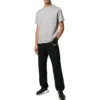 Tricou din bumbac cu imprimeu logo mic „Grey” 556151TYK281300
