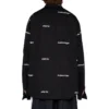 Tricou din bumbac cu imprimeu logo „Negru” 662983TOL651070