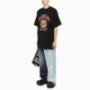 Tricou din bumbac cu imprimeu logo universitar „Black”, fondat în 1917 676589TLV898067