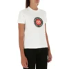 Tricou din bumbac cu imprimeu, mânecă scurtă, alb 612964TJVD69000