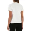 Tricou din bumbac cu imprimeu, mânecă scurtă, alb 612964TJVD69000