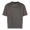 Tricou din bumbac cu logo brodat „Grey” 612966TNVG91300