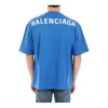 Tricou din bumbac cu logo imprimat pe spate „Blue” 570805THV808077