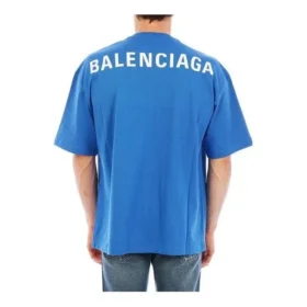 Tricou din bumbac cu logo imprimat pe spate „Blue” 570805THV808077