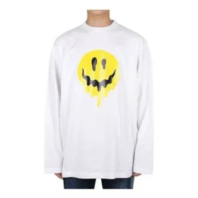 Tricou Drip Peace, croială largă „Alb” 651796TKVA18639