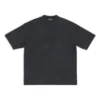 Tricou Fashion Institute, croială medie, „Washed Black” 612966TMVH68190