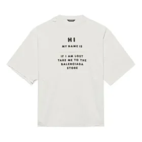 Tricou FW21 „HI MY NAME IS WIDE FIT” 661715TKVF19081