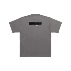 Tricou Gaffer, croială largă, „Grey” 641675TNVG11227