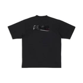 Tricou Gaffer, croială largă „Negru” 641675TNVG11089