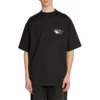 Tricou Gaffer, croială largă „Negru” 641675TNVG11089