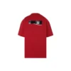 Tricou Gaffer cu croială largă „Red” 641675TNVG16374
